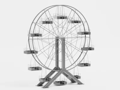 -Ferris Wheel- 3D model