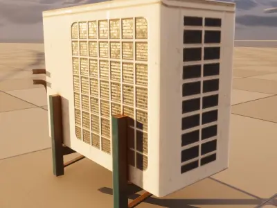 Prop Conditioner Free low-poly 3D model