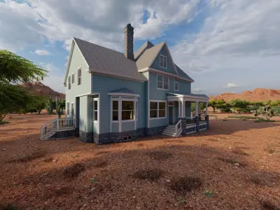 old house-Old Abandoned House 3D model