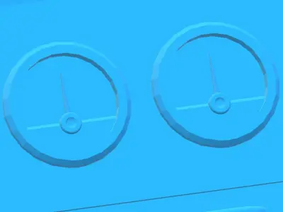 Sci-fi Console 3D print model