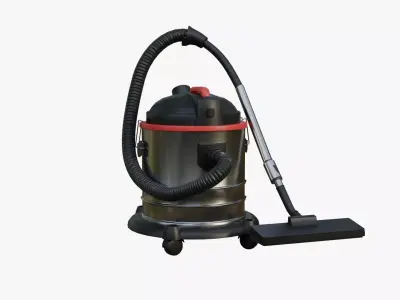 Vacuum Cleaner 3d model Low-poly 3D model