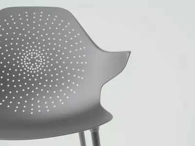 Klera Armchair B 3D model