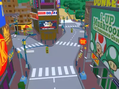 New York Map 3D model