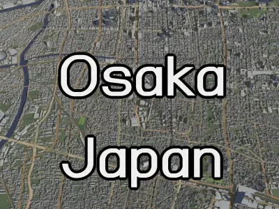 Japan - city and urban 3D Model Pack