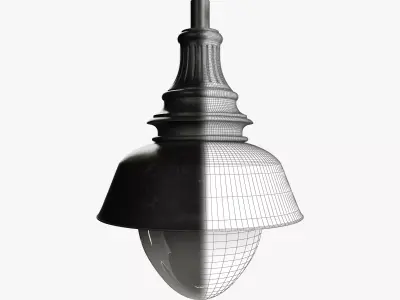Lantern-2 outdoor pendant light 3D model