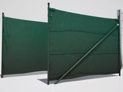 Modular Fence Pack 3D model