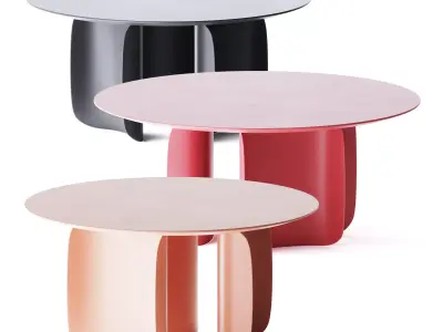 BARRY Round Table by Miniforms 3D model