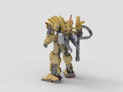 Hyaku Shiki Batlle Mode 3D model