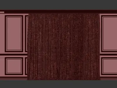 Curtain Set 272 3D model