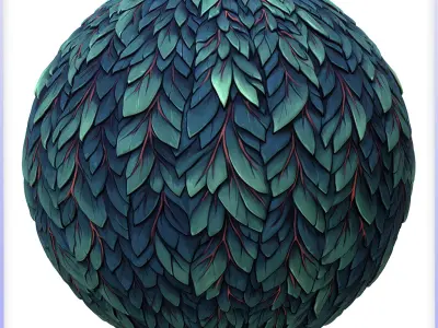 Stylized Foliage Seamless Texture Texture purchase