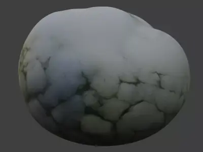 Stone Rock 3D Model 3D model purchase