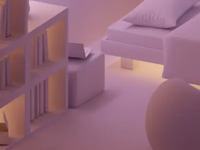 soft room  3D model