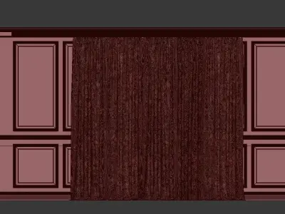 Curtain Set 314 3D model