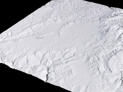 Zhaotong China City Landscape 3D Model 3D model