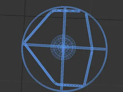 LAMP for AR and VR -  PBR - GLB - GLTF - OBJ - FBX Low-poly 3D model