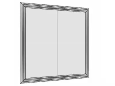 Mirror in a metal frame GZ-M1052 3D model