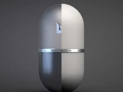 Logo Capsule 3D model