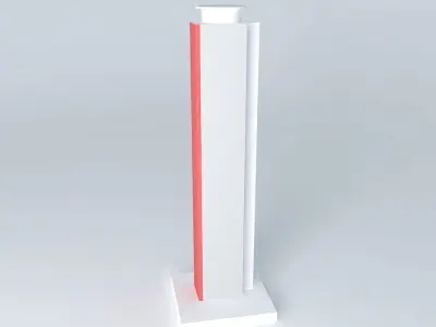 Torre Caney Santo Domingo Free 3D model