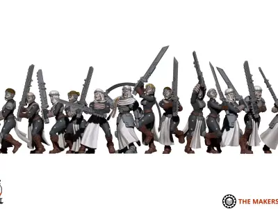 Daughters of War - Young Aspirants 3D print model