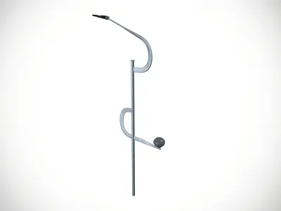 Street Light Pole Low-poly 3D model