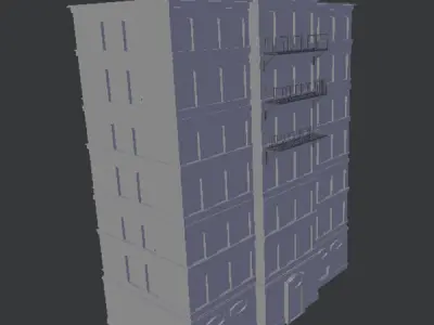 classic building 2 3D print model