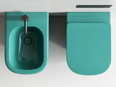 Ceramica Cielo Era WC Set 2 3D model