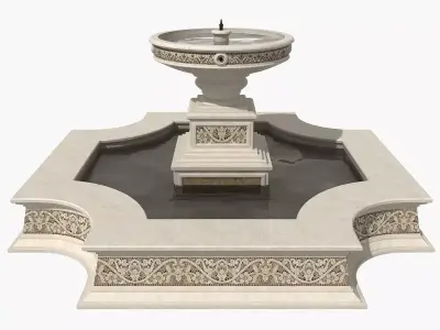 Fountain 12 3D model