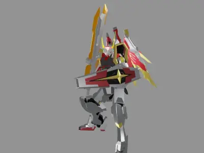 The Mecha Attacker 16 3D model