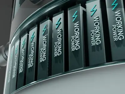 Robot Worker 3D model