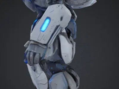 sci-fi Robot 3D print model