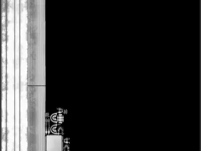 Dusty Fluorescent Wall Light with Switch  Low-poly 3D model