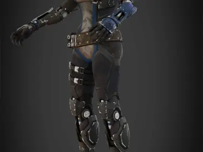 Exo-Stranger Armor for Cosplay 3D print model