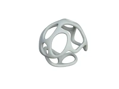 SciFi Cube Object No 29853 Low Poly Shape Texture