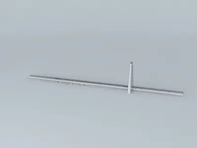 Real bridge Badajoz Free 3D model