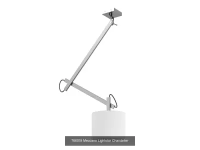 766 Meccano Lightstar Collection of Lamps 3D Model Pack