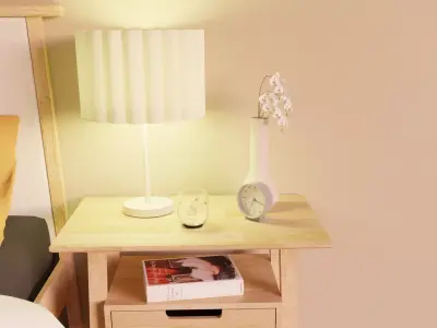 Table Lamp WESTWING LUCINA 3D model