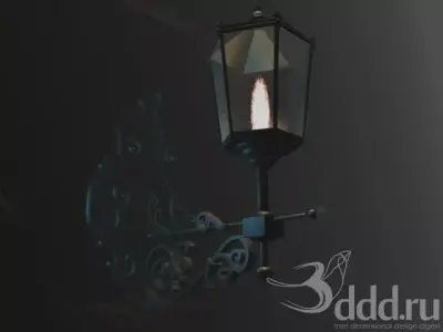 street lamp  Free 3D model