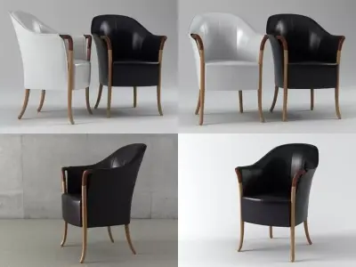 64220 armchair 3D model