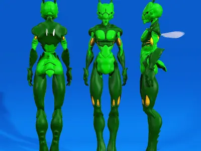 Bug Boy 3D model