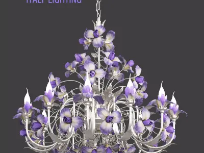 Chandlier Italy Export Iris 3D model