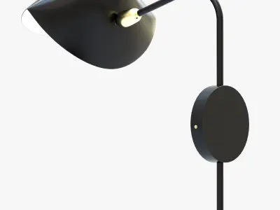 Serge Mouille Antony Sconce MSC-ANT 3D model