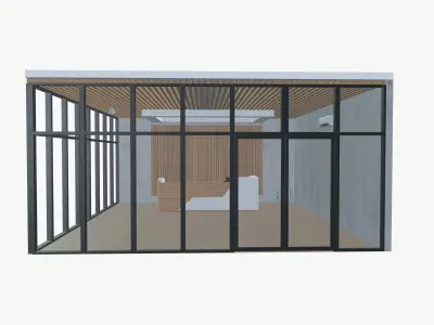 Reception area 3D model