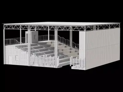 Street Theater 3D model