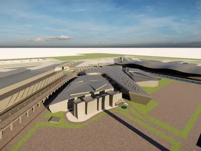 3D Airport-Airport 3D model