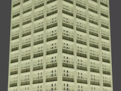 Building tall 3D model