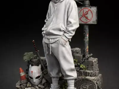 Kakashi Street Ninja 3D print model