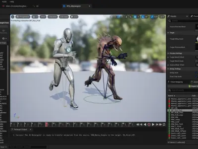 Wild Alien Low-poly 3D model
