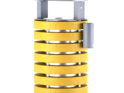 Street urn zm0116 3D model