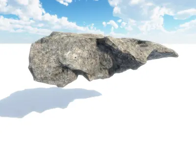 PBR Rock Pack Low-poly 3D model