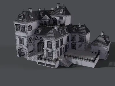 Gothic build B 3D model